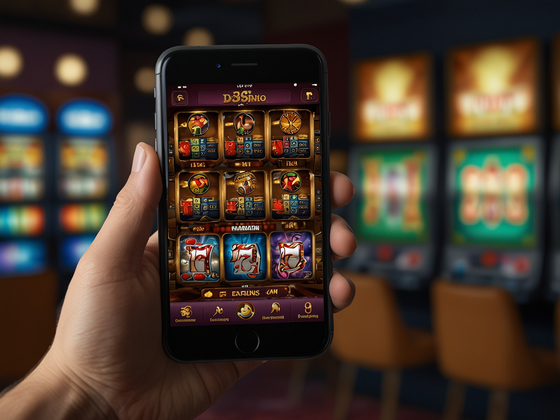 Game lobby screenshot on mobile