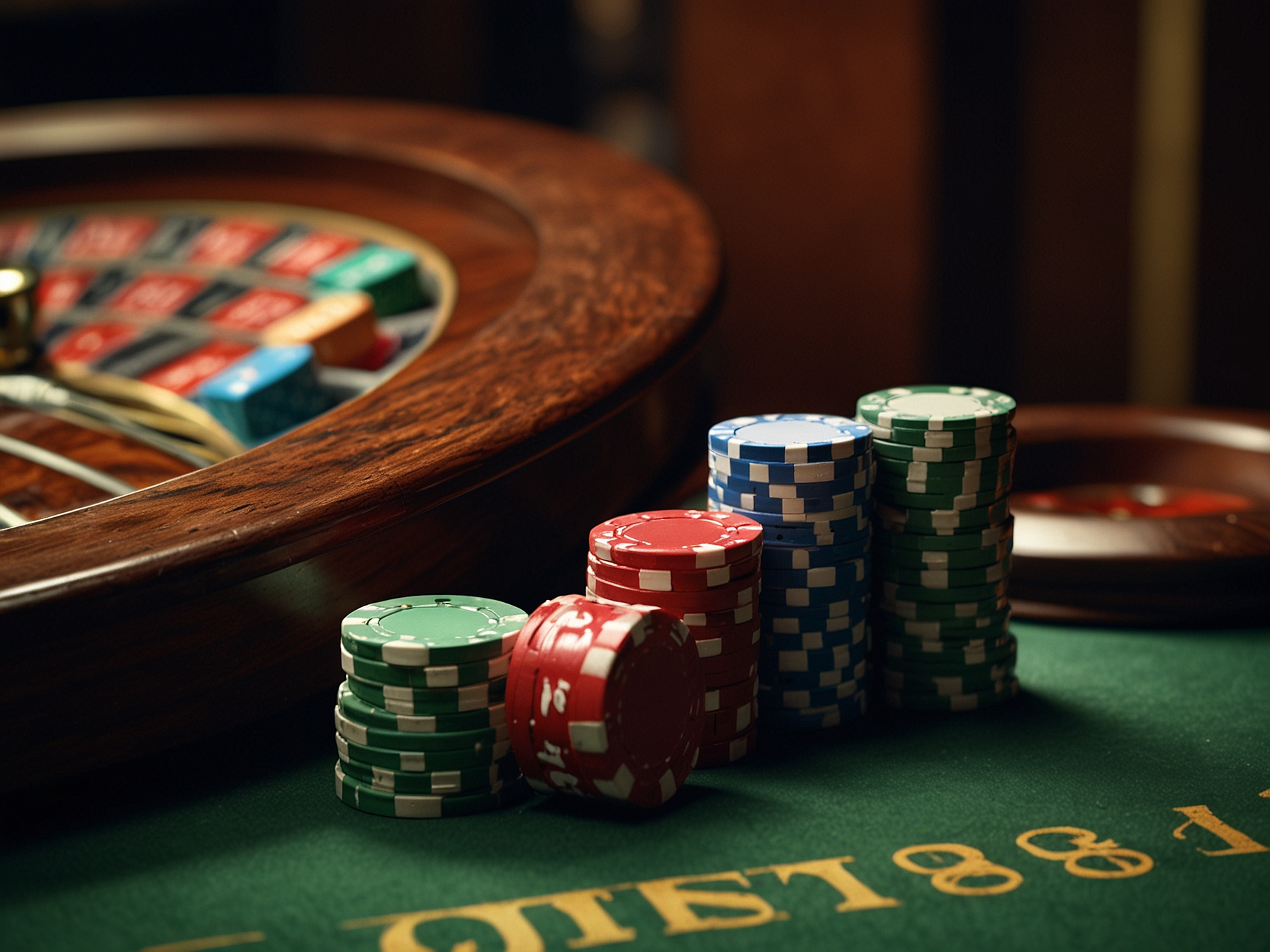 Casino games collage